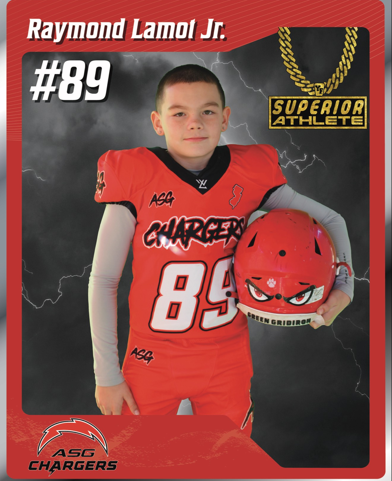 Raymond LaMot — MVP Card (10U)