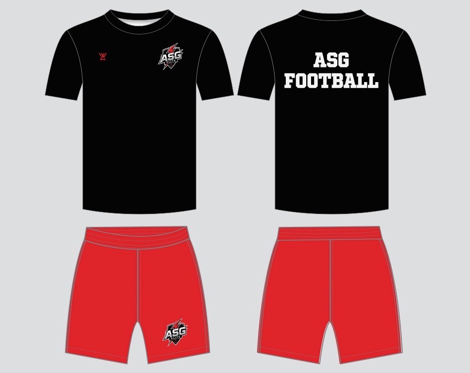 Team Uniform — Black / Red