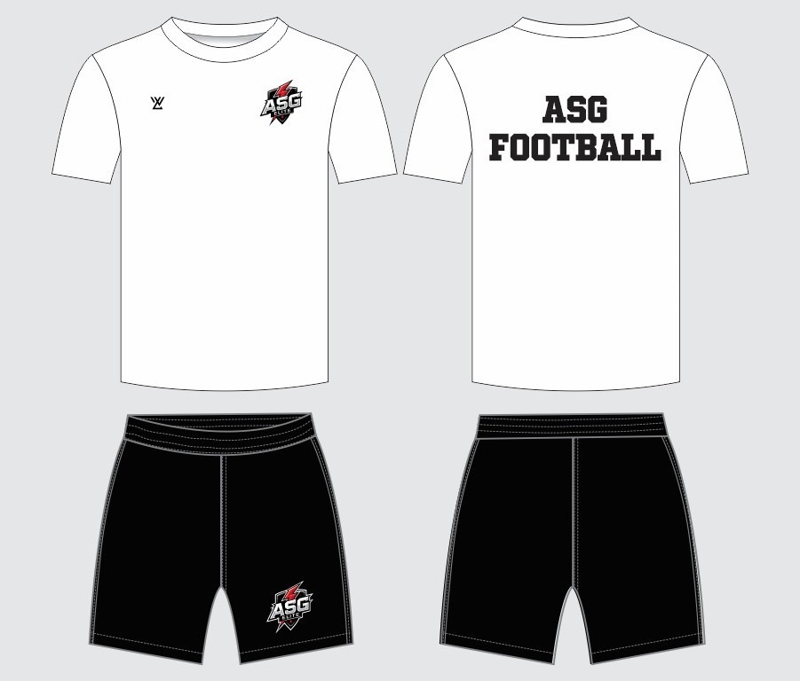 Team Uniform — White / Black